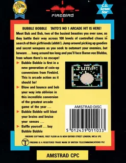 Bubble Bobble dos