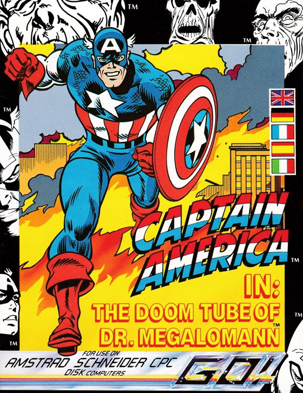 Captain America in - The Doom Tube of Dr. Megalomann