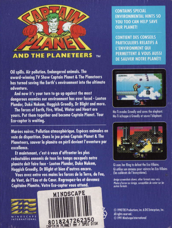 Captain Planet and the Planeteers - Dos