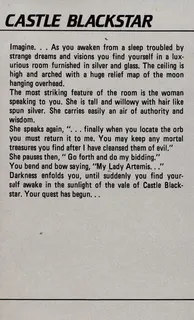 Castle Blackstar dos