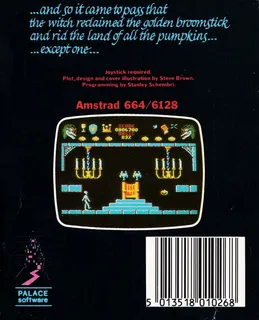 Cauldron II : La Citrouille Contre-Attaque dos