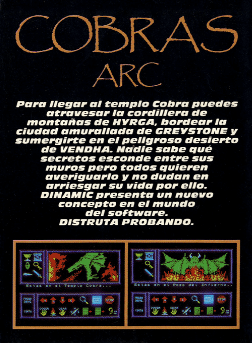 Cobra's Arc - Dos