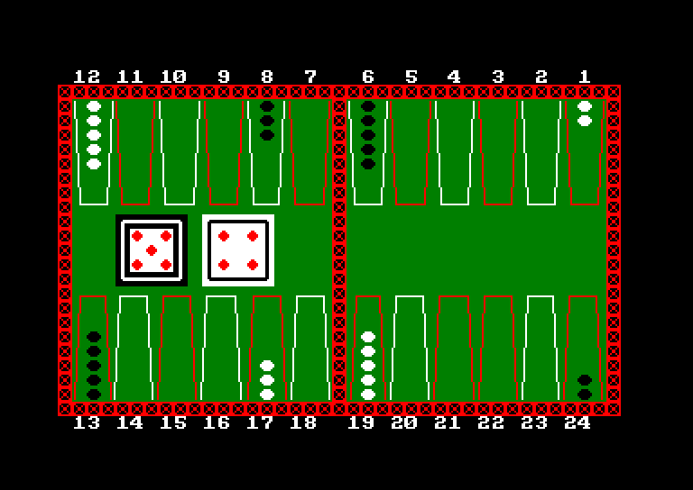Colossus Backgammon