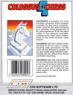 Colossus Chess 4 dos