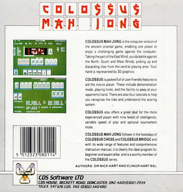 Colossus Mahjong - Dos