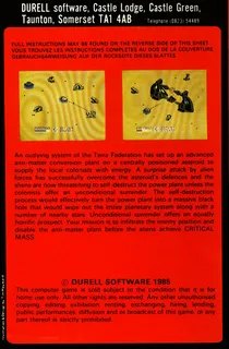 Critical Mass dos