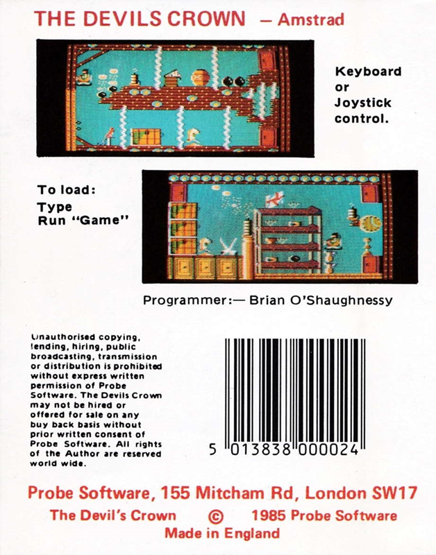 Devil's Crown, The - Dos