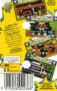 Dizzy 3 - Fantasy World Dizzy dos