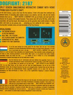 Dogfight 2187 dos