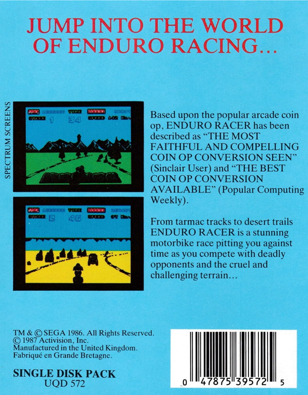 Enduro Racer - Dos