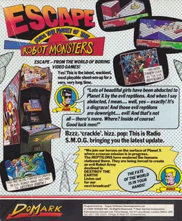 Escape From The Planet Of The Robot Monsters dos