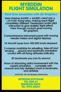 Flight Simulation dos