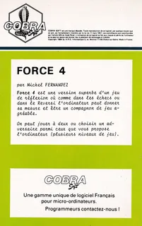 Force Quatre dos