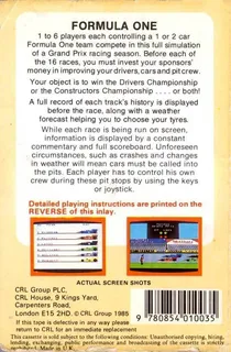 Formula One dos
