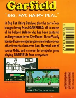 Garfield - Big, Fat, Hairy Deal dos