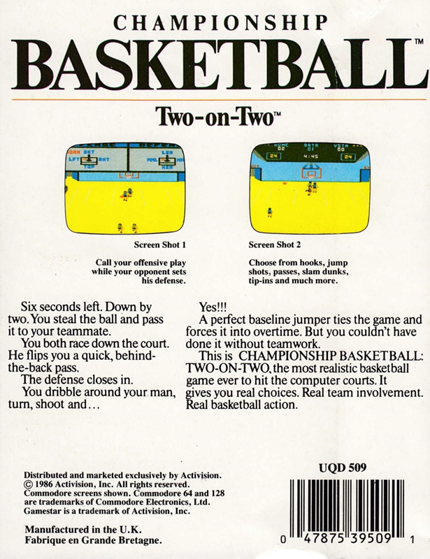 Gba Championship Basketball - Two-on-two dos