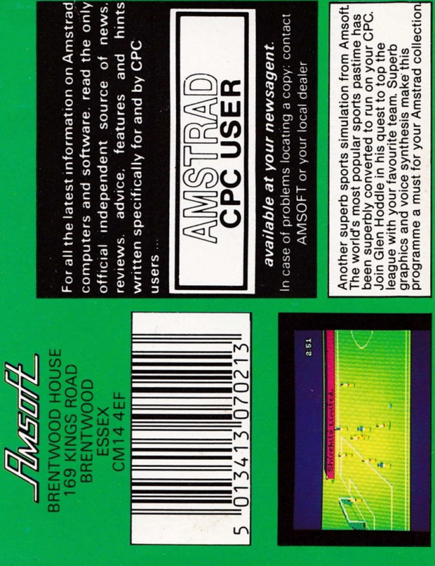 Glen Hoddle Soccer - Dos