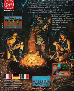 Golden Axe dos