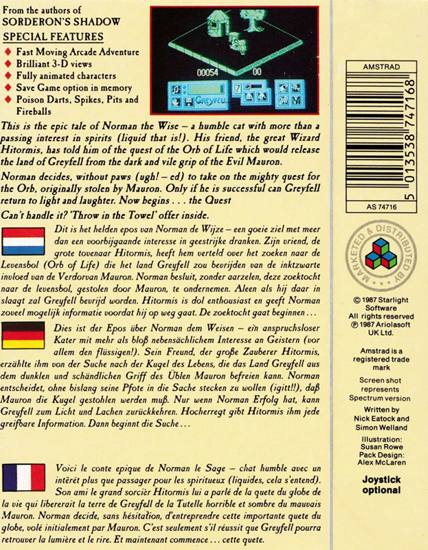 The Greyfell - Legend Of Norman dos