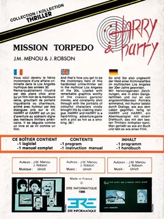 Harry & Harry : Mission Torpedo dos