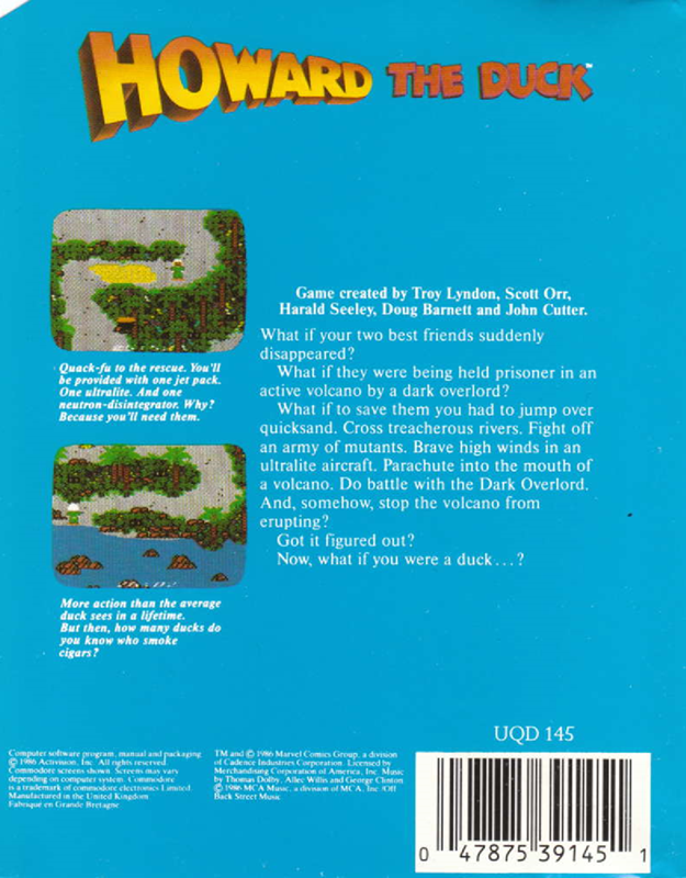 Howard The Duck - Dos