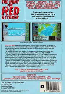 Hunt For Red October, The - The Book dos