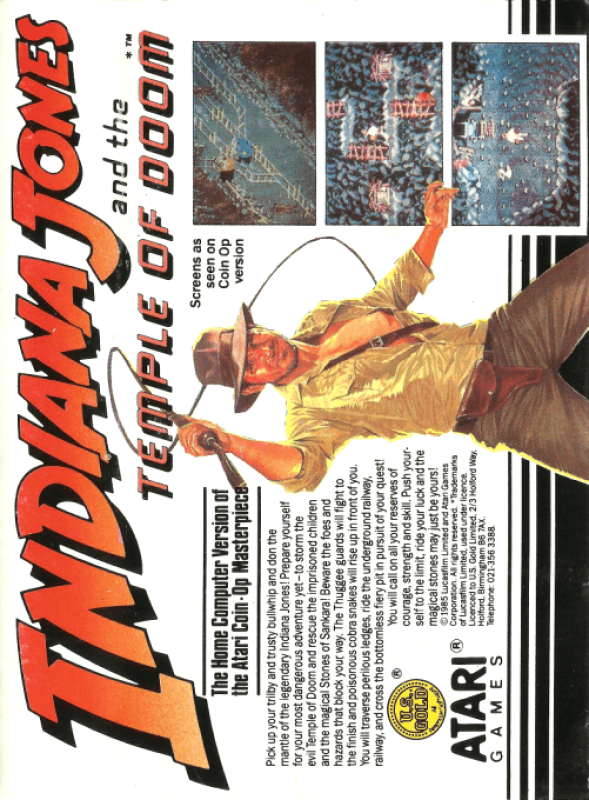 Indiana Jones And The Temple Of Doom - Dos