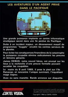 James Debug : Le Mystère De L'île Perdue dos