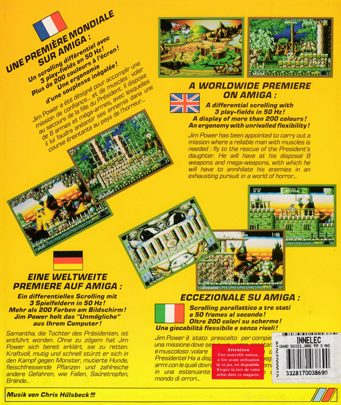 Jim Power In Mutant Planet - Dos