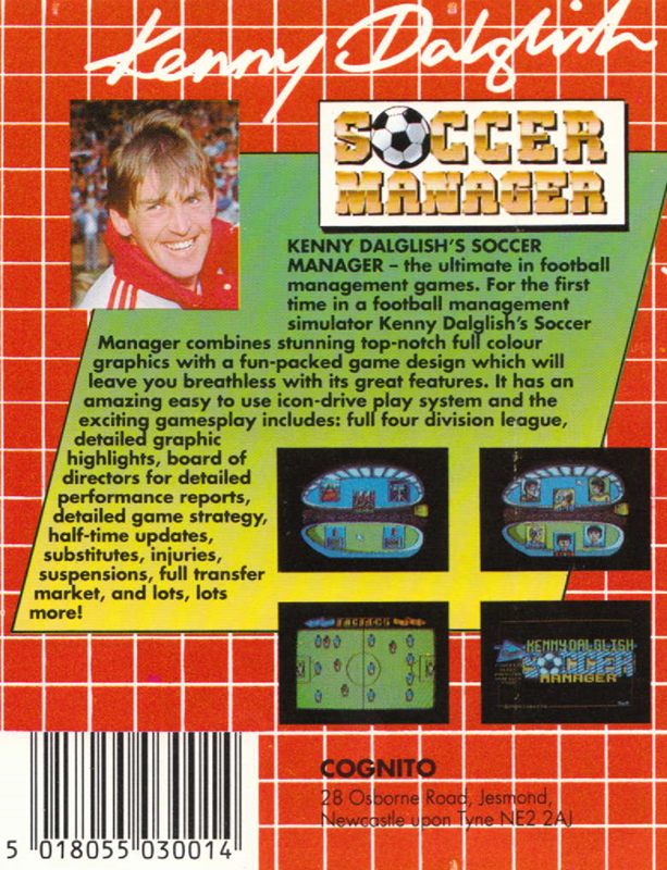 Kenny Dalglish Soccer Manager - Dos