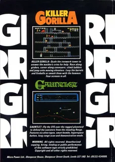 Killer Gorilla dos