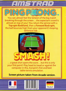 Konami's Ping Pong dos