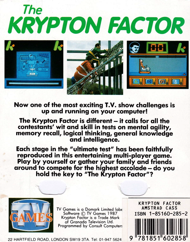 Krypton Factor, The - Dos
