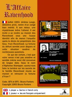 L' Affaire Ravenhood dos