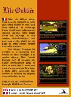 L'Ile Oubliée dos