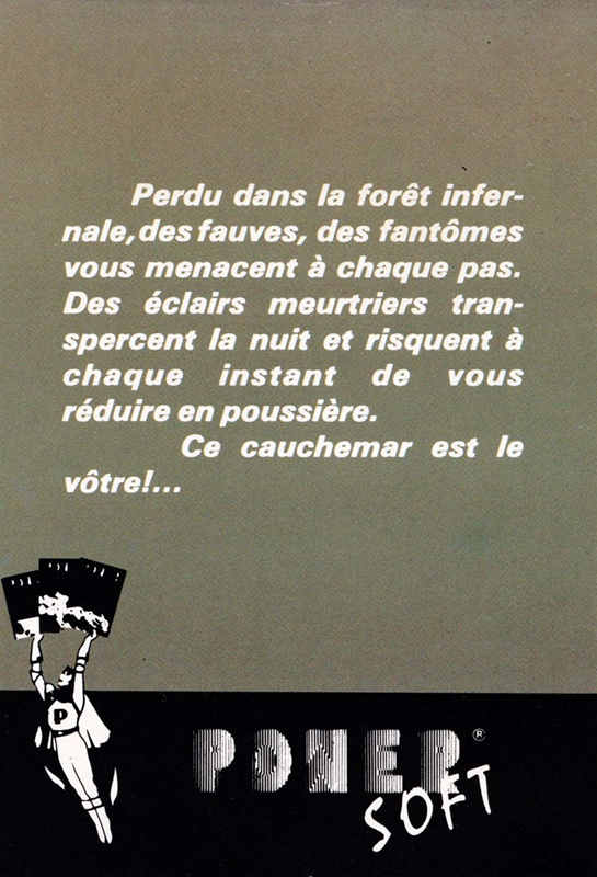 La Foret Infernale - Dos