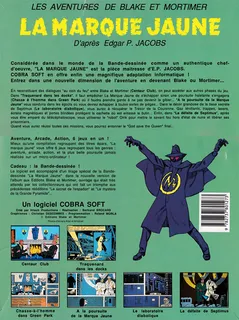 La Marque Jaune dos