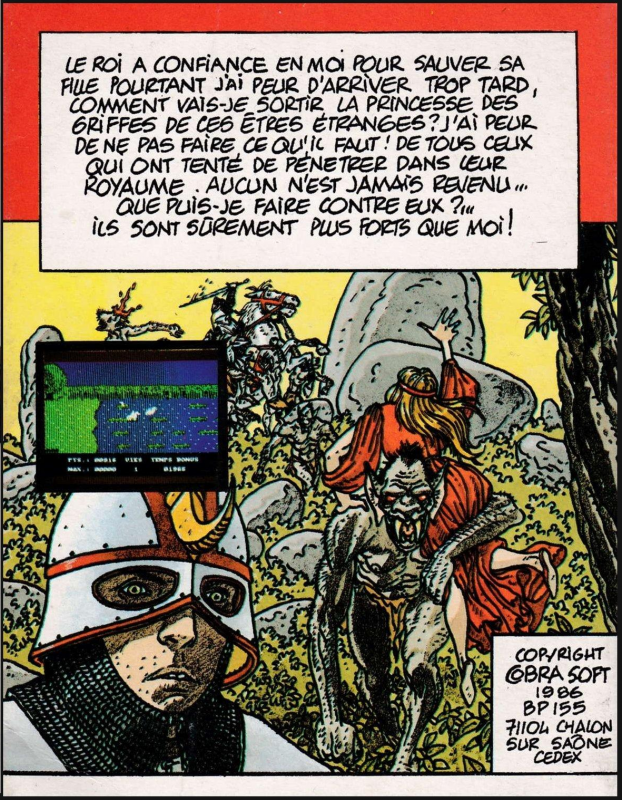 Le Chevalier Blanc - Dos