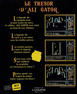 Le Trésor d'Ali Gator dos