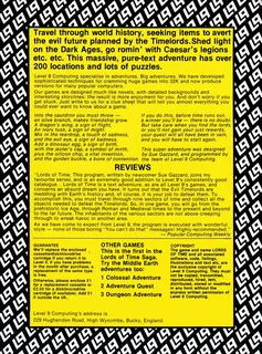Lords Of Time dos