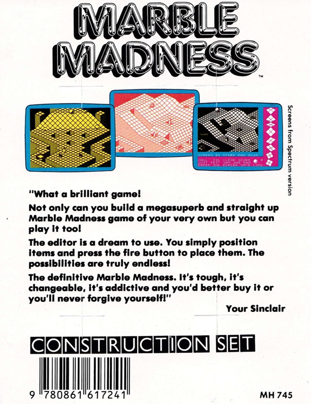 Marble Madness Construction Set - Dos