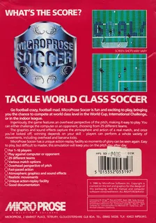 Microprose Soccer dos