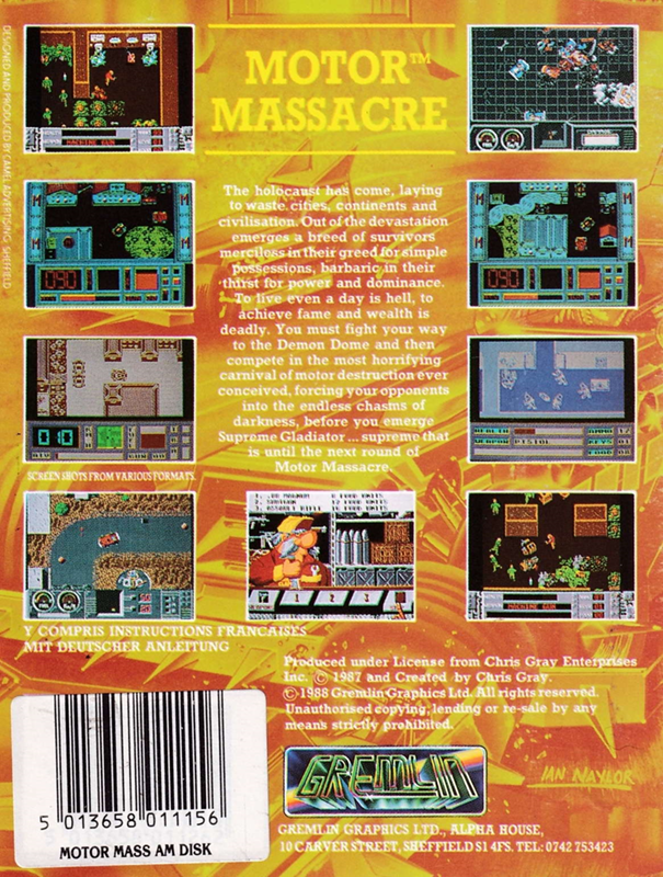 Motor Massacre - Dos