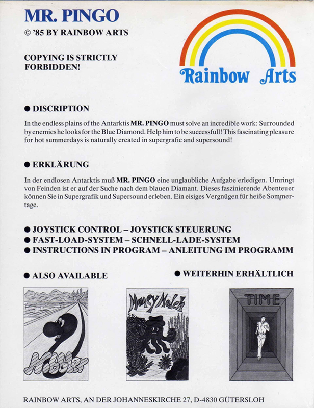 Mr. Pingo - Dos