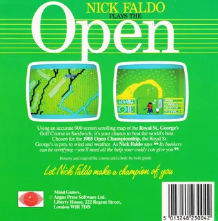 Nick Faldo Plays The Open dos