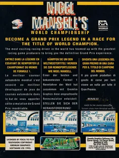 Nigel Mansell's World Championship dos