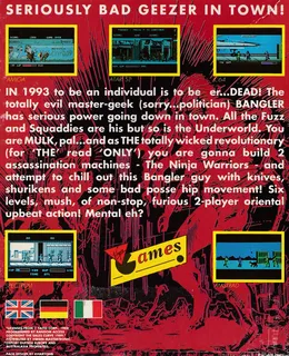 The Ninja Warriors dos