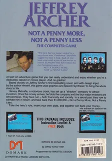 Not A Penny More, Not A Penny Less dos