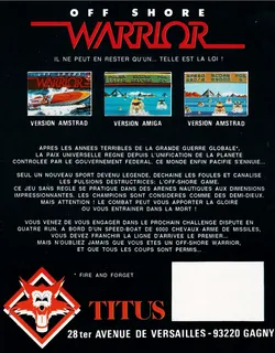 Off Shore Warrior dos
