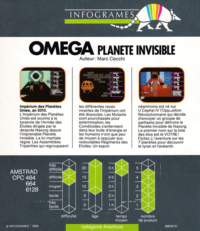 Omega Planete Invisible - Dos